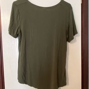 Dark Green Luxe Shirt- Old Navy